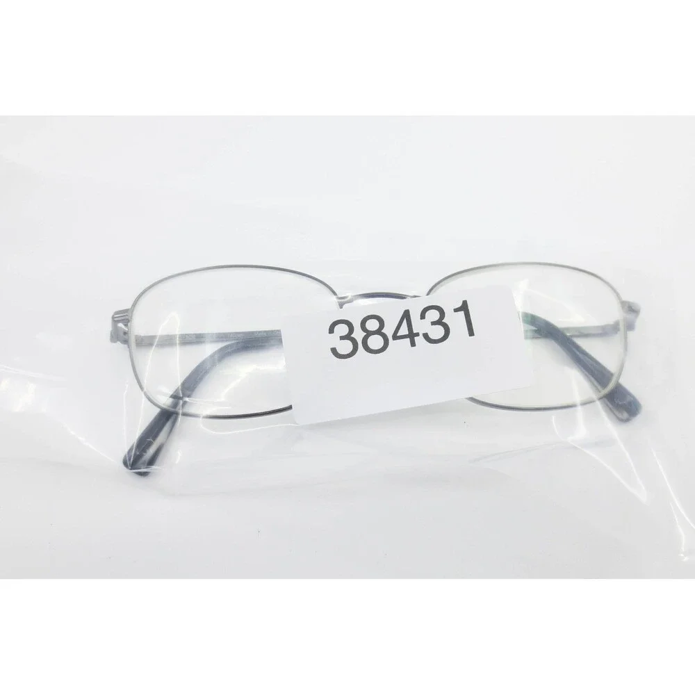 Charmant CFX CX7050 DG Dark Gunmetal Flexible Memory Metal Oval Eyeglasses 50-19